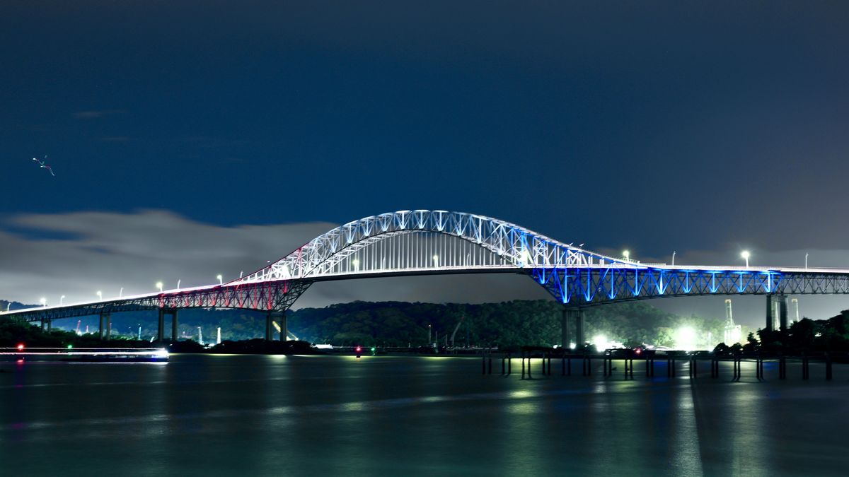 La iluminación forma parte del proyecto “Mantenimiento y Evaluación del Puente de las Américas”, una iniciativa del MOP. La iluminación forma parte del proyecto “Mantenimiento y Evaluación del Puente de las Américas”, una iniciativa del MOP.