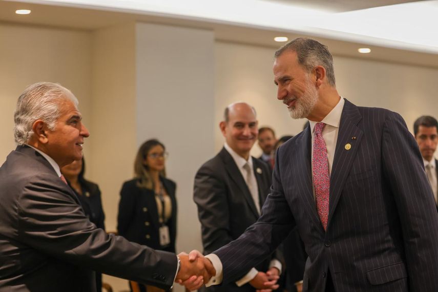 Rey de España y Gustavo Petro, el foco entre los asistentes a la investidura del presidente de Panamá Rey de España y Gustavo Petro, el foco entre los asistentes a la investidura del presidente de Panamá