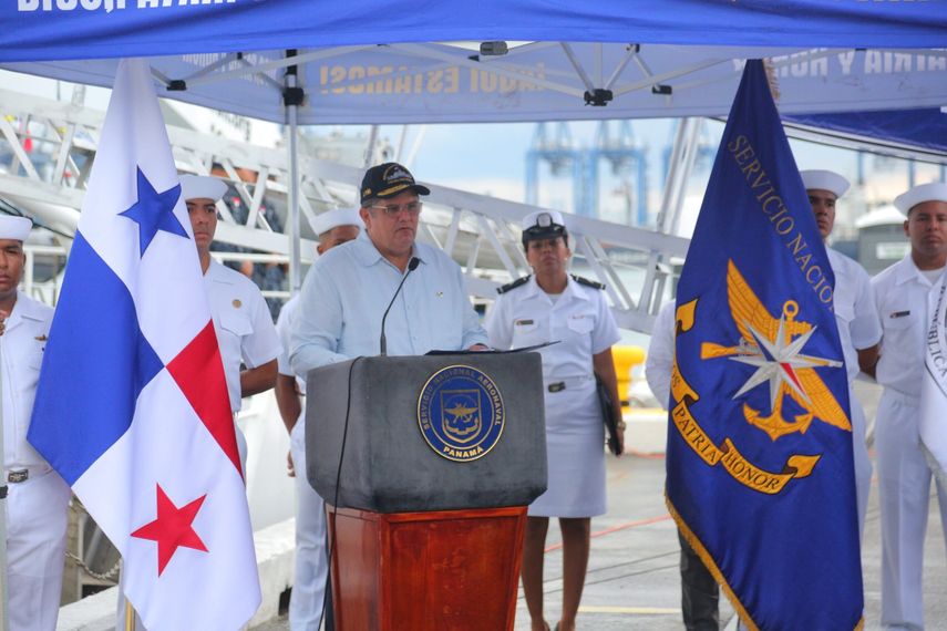 El ministro de Seguridad Pública, Juan Manuel Pino, se refirió a favor de esta donación que ha recibido Panamá. El ministro de Seguridad Pública, Juan Manuel Pino, se refirió a favor de esta donación que ha recibido Panamá.