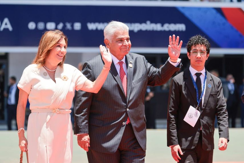 El presidente de Panamá