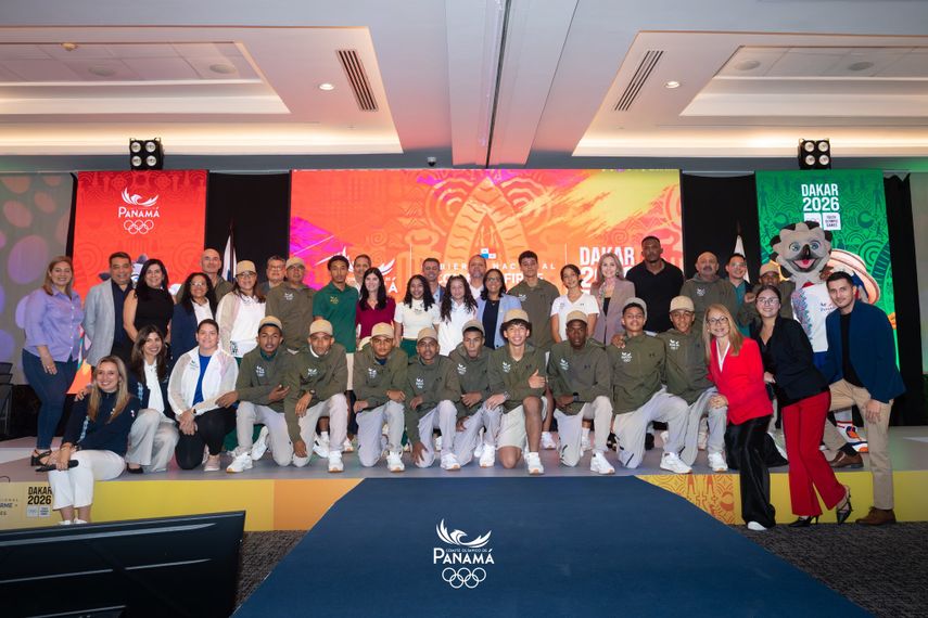 Panamá llevará 18 atletas a los Juegos Olímpicos de la Juventud Dakar 2026