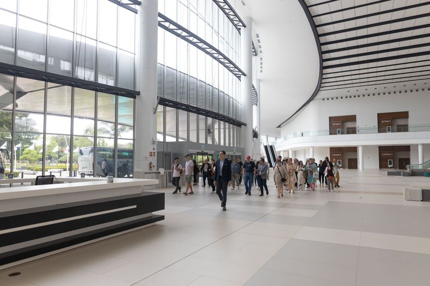 El PCC es considerado una de las estructuras más grandes de la región para congresos y convenciones.