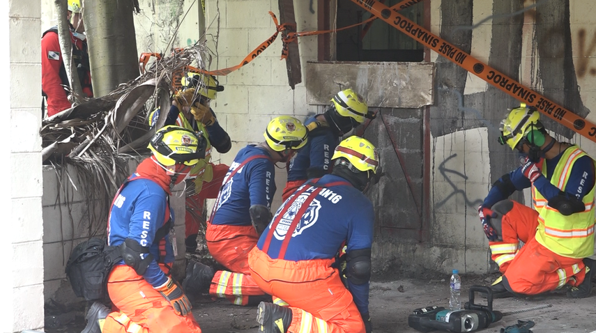 III Simulacro regional abordó colapso de estructuras
