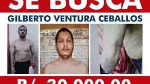 Policía ofrece recompensa tras la fuga de Ventura Ceballos de la cárcel