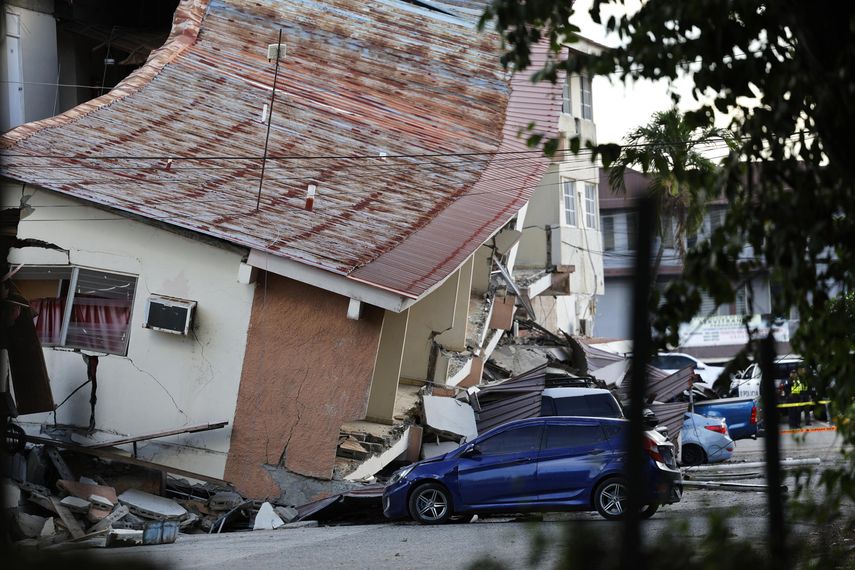 Sismo de 7.5 grados en Panamá deja daños estructurales y más de 100 réplicas