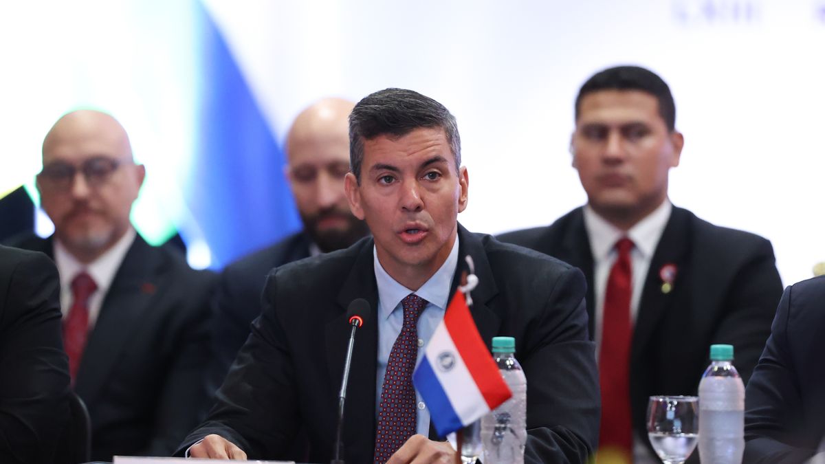 Santiago Peña, presidente de Paraguay. EFE Santiago Peña, presidente de Paraguay. EFE
