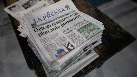 El régimen orteguista, a través del Ministerio Público, impuso 90 días de prisión al gerente general del Diario La Prensa, Juan Lorenzo Holmann.