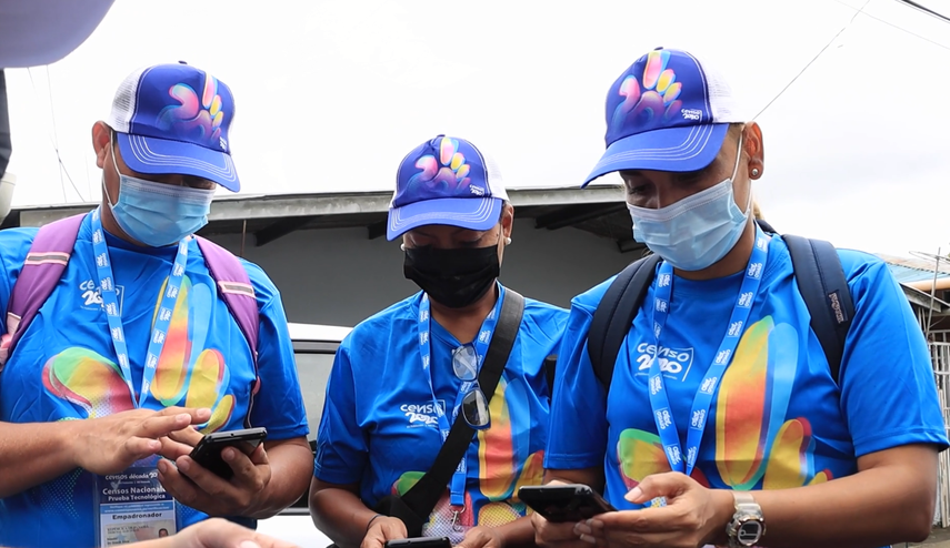 Prueba de tecnología precensal: 78% de de casas empadronadas