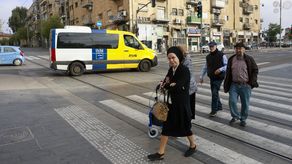 Habitantes de Jerusalén tras ataque de Irán. AFP