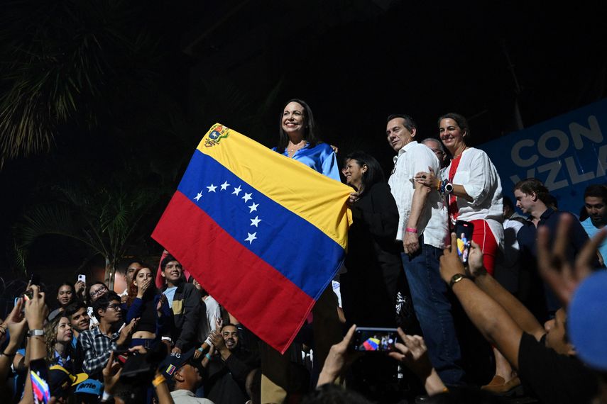 La corte suprema de Venezuela suspendió este lunes "todos los efectos" de las primarias de la oposición, en medio de un asedio judicial contra este proceso que encendió alarmas en Estados Unidos. La corte suprema de Venezuela suspendió este lunes "todos los efectos" de las primarias de la oposición, en medio de un asedio judicial contra este proceso que encendió alarmas en Estados Unidos.