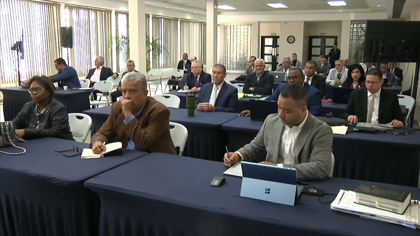 La audiencia sobre el caso Odebrecht fue suspendida hasta el próximo lunes.