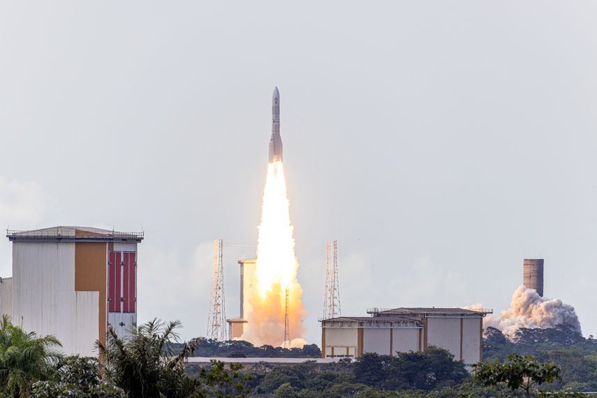 Cohete europeo Ariane 6 despega con éxito y logra poner en órbita sus satélites