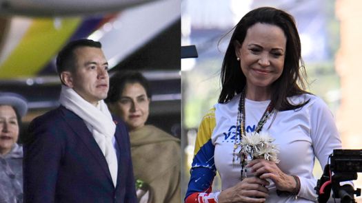 Presidente de Ecuador acepta invitación de Machado para ceremonia de entrega del Nobel