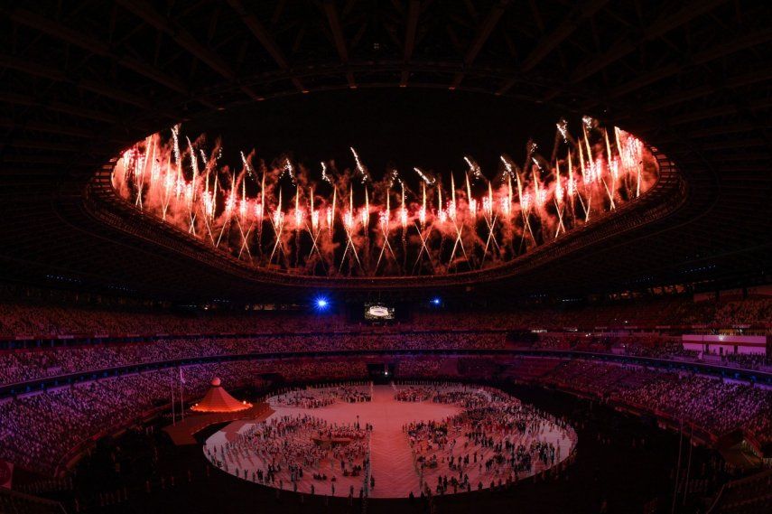 Ceremonia de inauguración de los Juegos Olímpicos Tokio 2020.