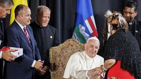 Papa inició en Canadá peregrinación penitencial por abusos de la Iglesia
