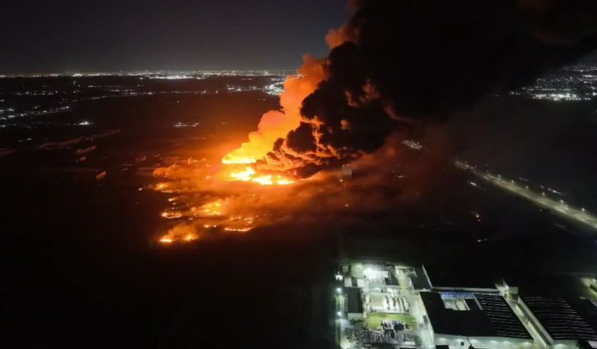 La explosión se dio municipio de Ezeiza