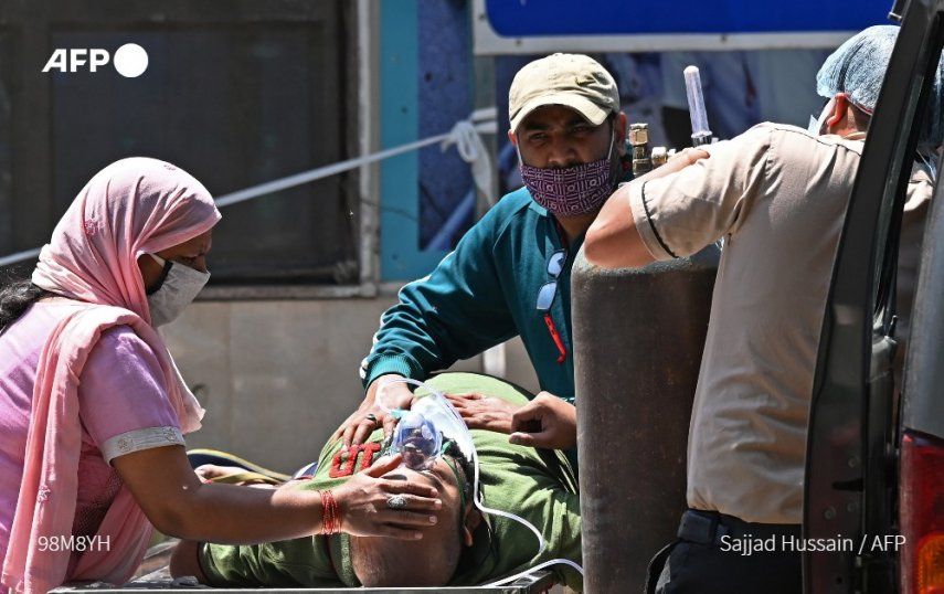 India anuncia multimillonaria ayuda para el sector sanitario ante devastadora segunda ola