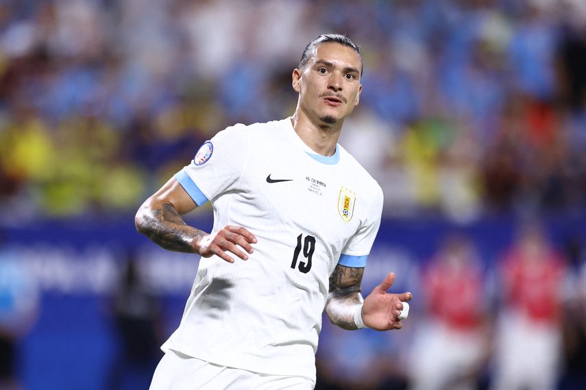 Darwin Núñez. Selección de Uruguay.