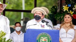 Cortizo lidera actos protocolares del Primer Grito de Independencia en La Villa de Los Santos