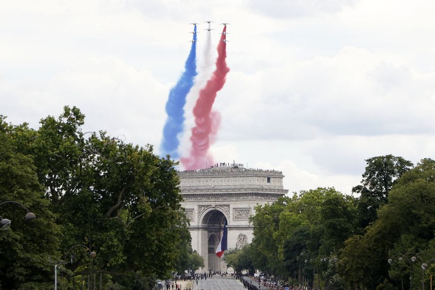 14 de julio. Día Nacional de Francia. AFP