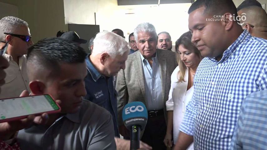 José Raúl Mulino formaliza su candidatura a vicepresidente