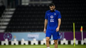 Karim Benzema se lesiona en entrenamiento en Catar-2022