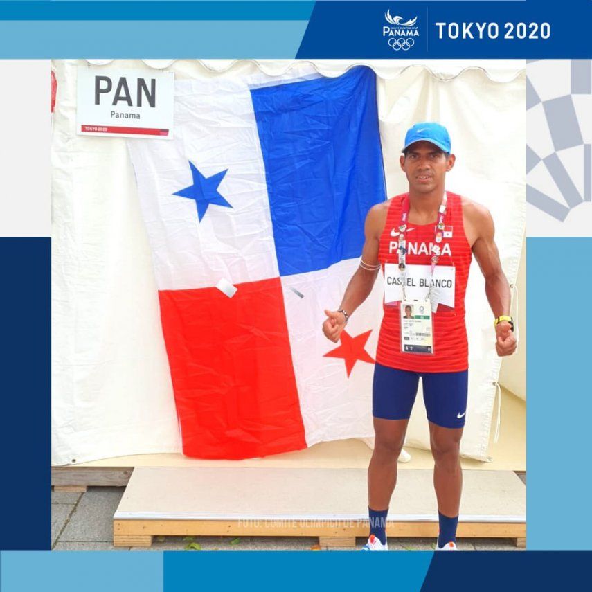 Jorge Castel Blanco previo a su participación en la maratón olímpica de Tokio 2020.