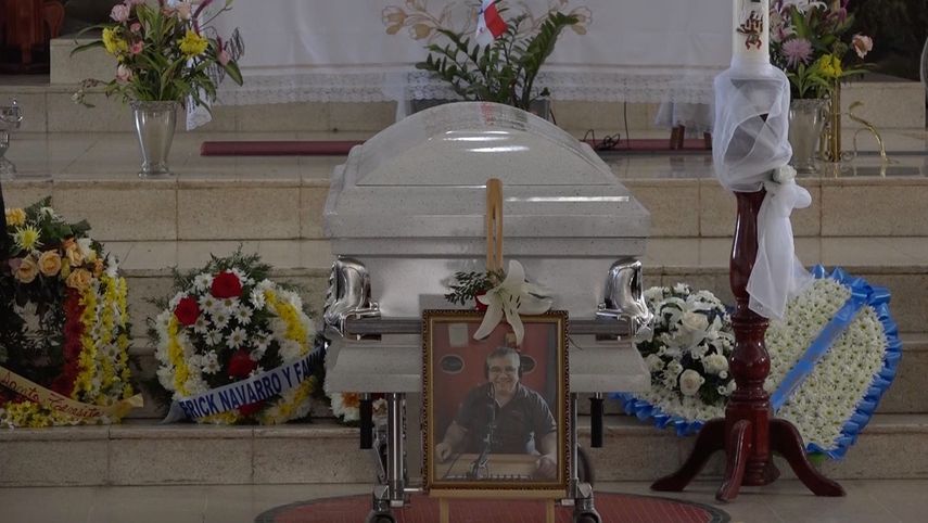 La iglesia Catedral de San José de David se quedó pequeña para la cantidad de personas que acudieron a la misa.