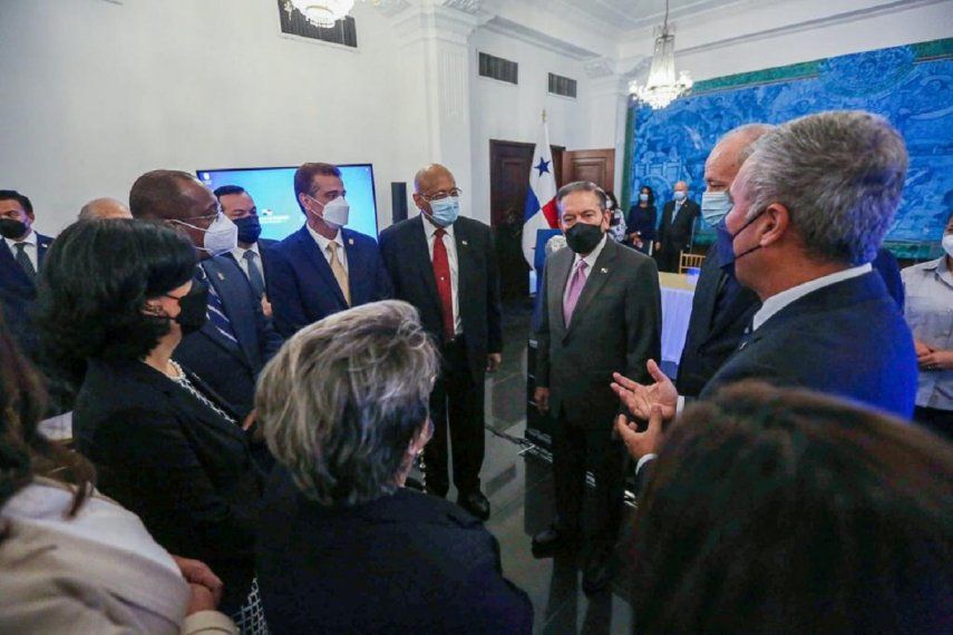 El presidente Cortizo Cohen expresó su profunda satisfacción porque se da un paso concreto para la construcción de la Ciudad Judicial.