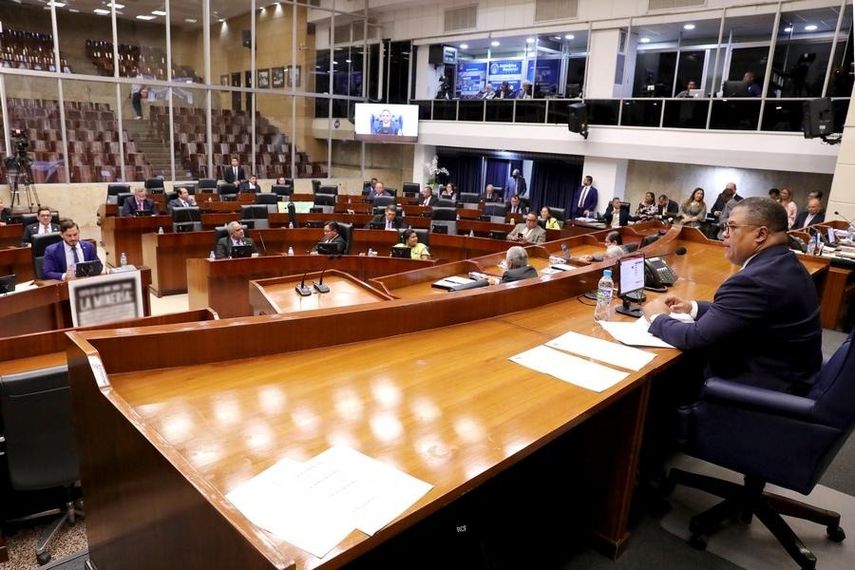 El pleno de la Asamblea Nacional discute el proyecto de ley 935