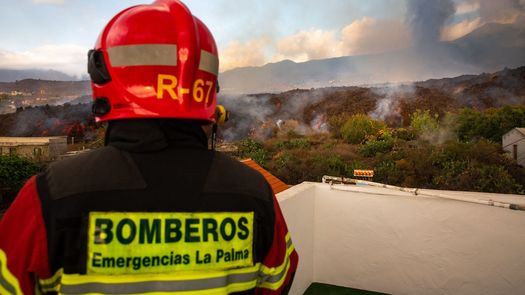 España da ayudas directas para los afectados por erupción volcánica