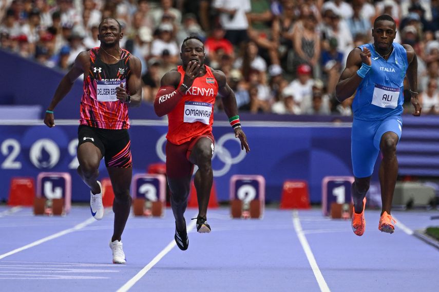 París 2024: Panameño Arturo Deliser finalizó 7mo. en primera ronda de 100 metros planos