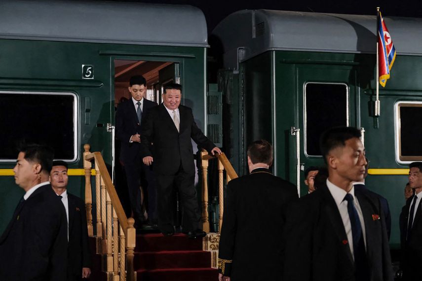 Kim Jong Un, llega a Rusia para reunirse con Putin