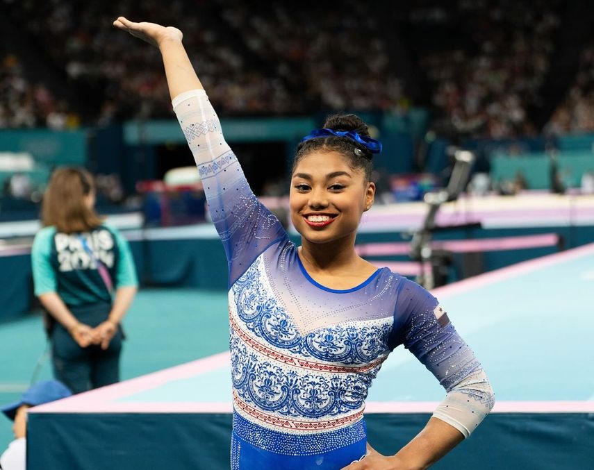 Hillary Heron: Primera gimnasta en competir con maniobra de Simone Biles