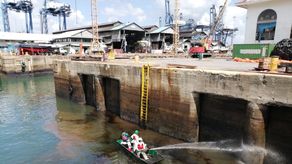 AMP atiende llamado de derrame de hidrocarburo en Balboa