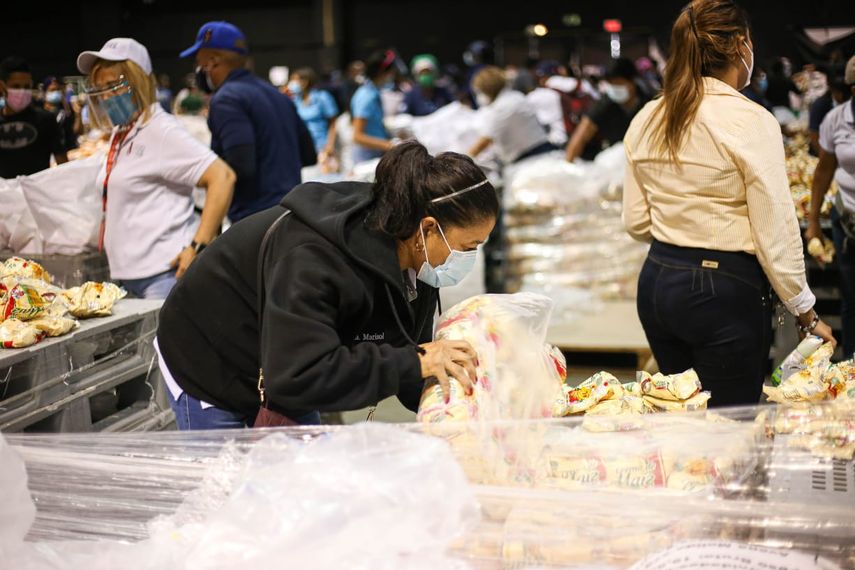 Panamá Solidario reinicia distribución de bolsas de comida