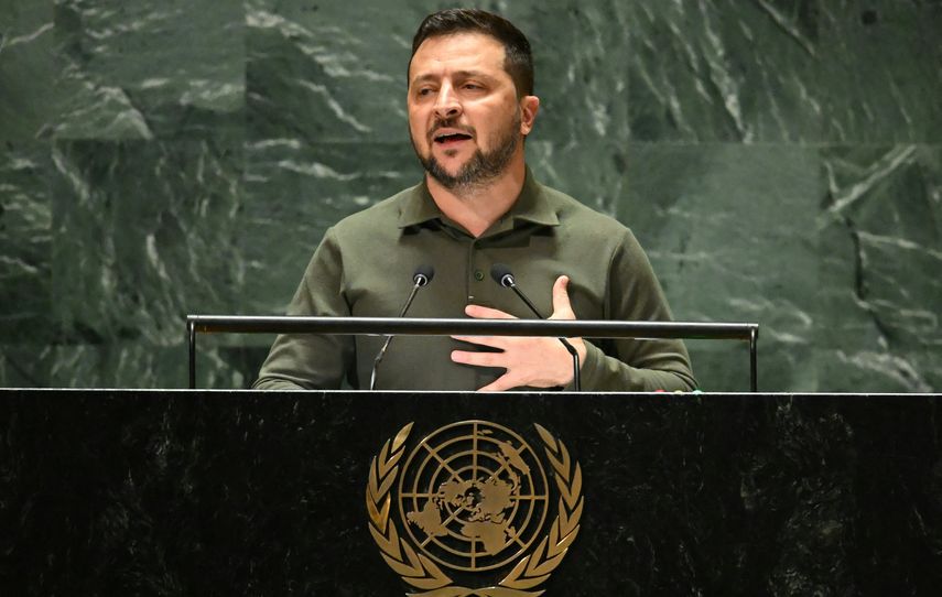 Volodimir Zelenski acusa a Rusia de genocidio ante la ONU