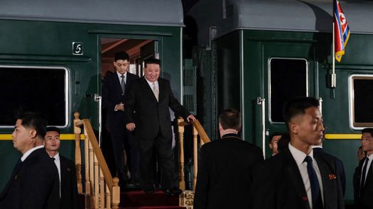 El líder norcoreano, Kim Jong Un, llega a Rusia para reunirse con Putin