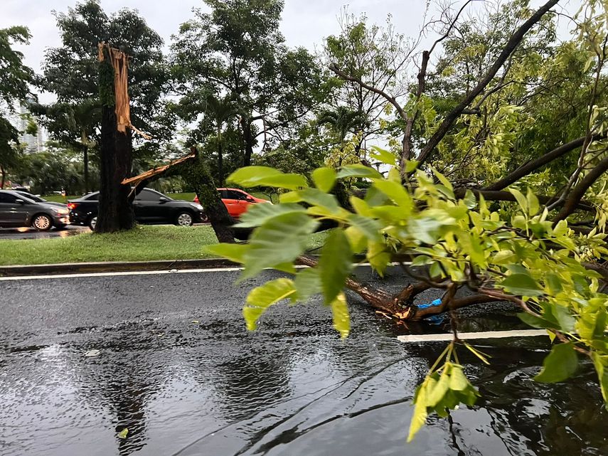 Sinaproc emite nuevo aviso por aguaceros y tormentas