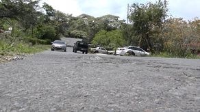 El alcalde de Boquete, Joswar Alvarado, señaló que durante este año no se ha hecho ni siquiera los operativos de parcheo por parte del MOP.
