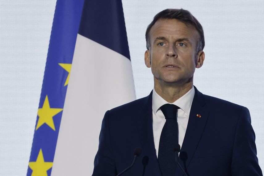 El presidente de Francia, Emmanuel Macron, aplaudió la decisión de Zelenski. El presidente de Francia, Emmanuel Macron, aplaudió la decisión de Zelenski.