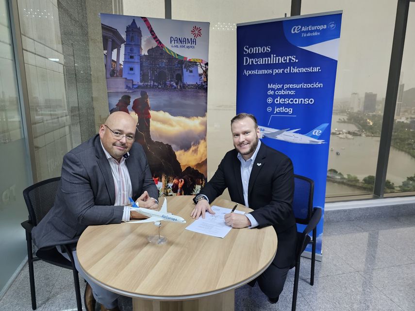 Panamá aumentará su promoción turística con Air Europa. Panamá aumentará su promoción turística con Air Europa.