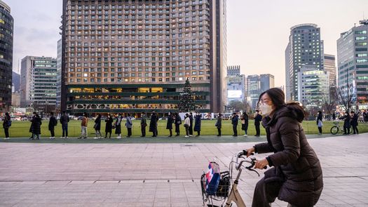 Corea del Sur pone fin a la mascarilla obligatoria en espacios exteriores