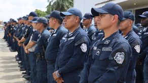 Agentes de la Policía Nacional.