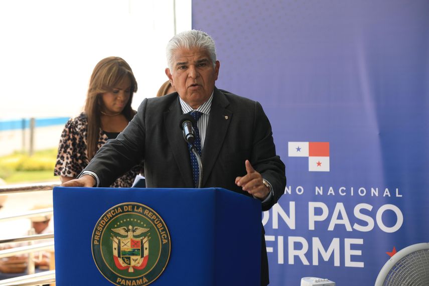 El presidente Mulino expresó su alegría por el lanzamiento. El presidente Mulino expresó su alegría por el lanzamiento.