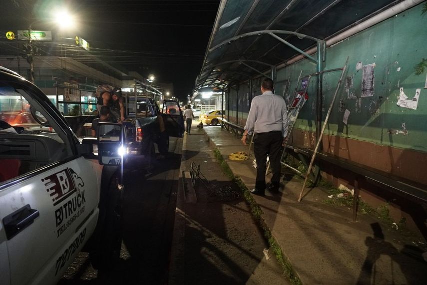 El proyecto busca dar seguridad a las personas que utilizan el transporte público en David.