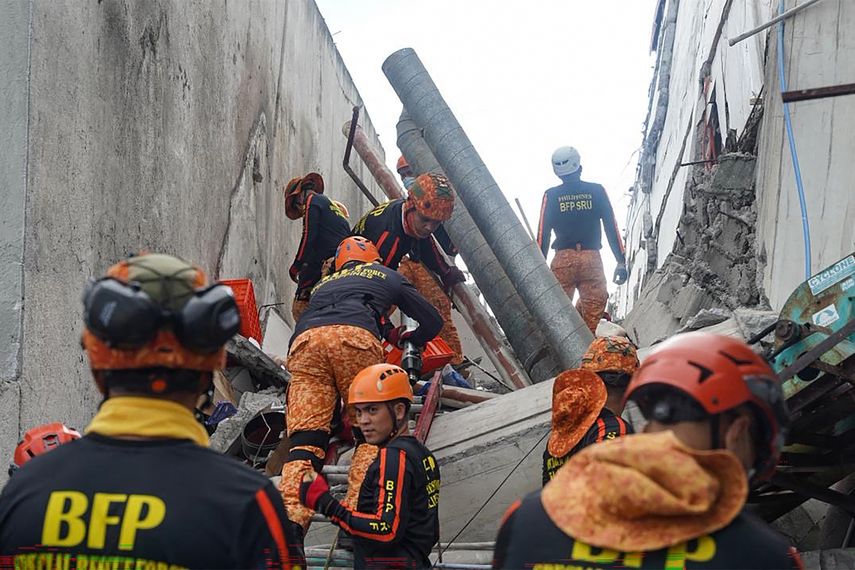 Al menos 15 muertos en Filipinas tras potente terremoto