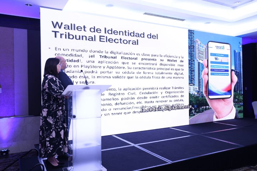 El Tribunal Electoral (TE) el próximo 15 de octubre de 2024, dará un paso importante hacia la digitalización de los servicios públicos con el lanzamiento de la "Wallet de Identidad Digital", una innovadora herramienta que integrará la cédula digital. El Tribunal Electoral (TE) el próximo 15 de octubre de 2024, dará un paso importante hacia la digitalización de los servicios públicos con el lanzamiento de la "Wallet de Identidad Digital", una innovadora herramienta que integrará la cédula digital.