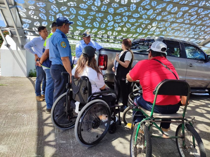 El director de la obra de Pameda
