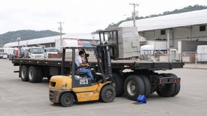 Gobierno Nacional envía los primeros materiales de construcción.